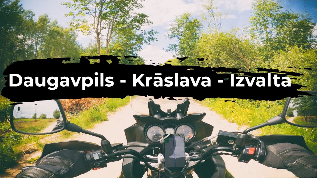 Daugavpils - Krāslava - Izvalta | Suzuki V-Strom DL650 2005
