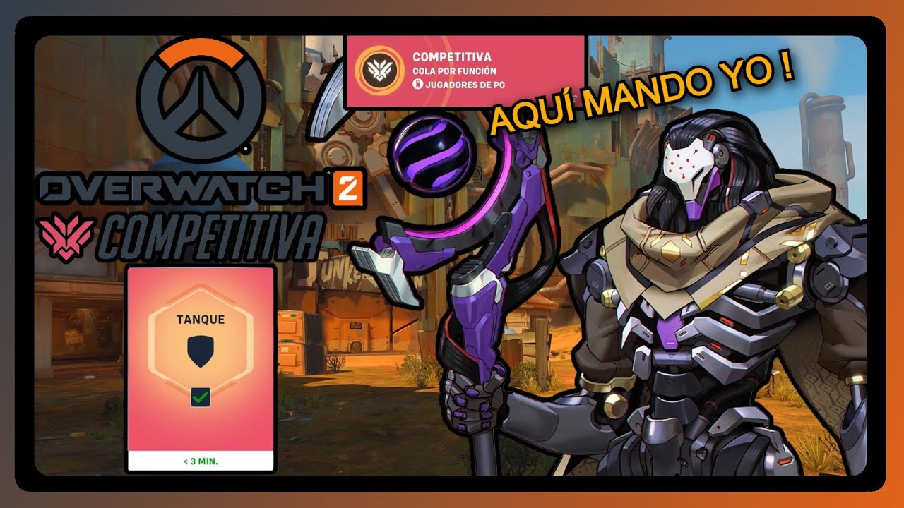 OVERWATCH 2 PC RANKED TANQUE T3 - PODER &Oacute;MNICO