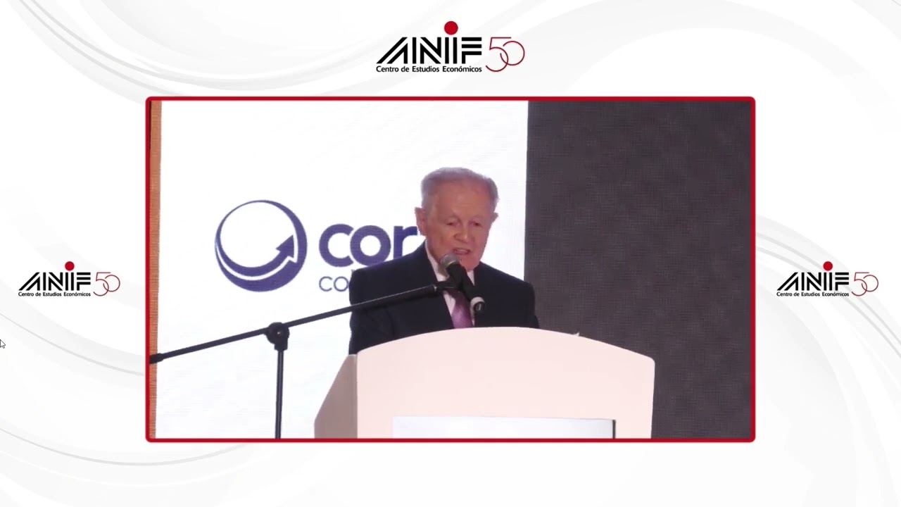 Luis Carlos Sarmiento pide bajar las tasas de interés | Discurso Anif 50 Años