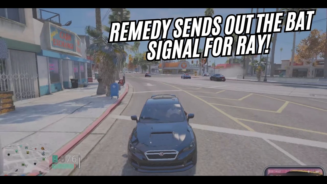 Remedy посылает Бэт-сигнал Рэю | GTA 5 RP NoPixel 4.0