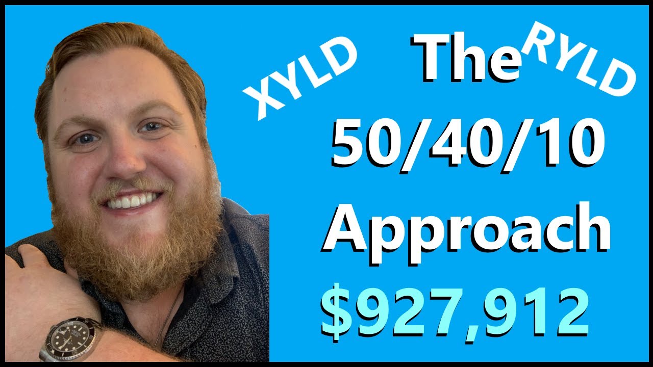 My New Dividend Income Strategy - The 50/40/10 Approach | XYLD, QYLD, RYLD | Covered Call ETFs