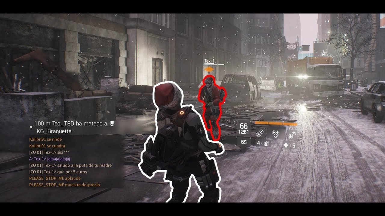 El jugador más tóxico que he visto | The Division 1.8.3 | The most toxic player I've seen