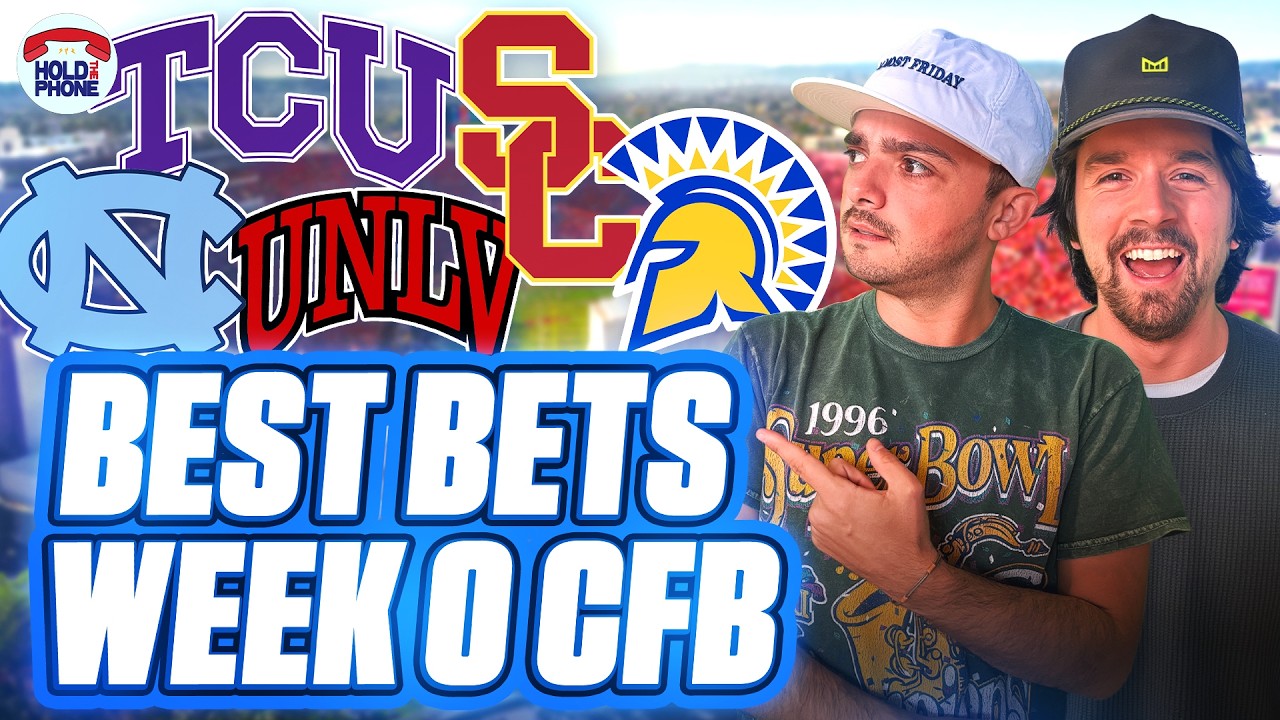 Best Bets College Football Week 0: UNC vs TCU, USC vs SJSU, Hawaii vs Stanford, Virginia vs NC State