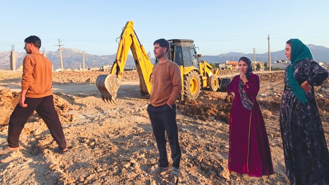 Excavating Around the Land & Bringing Water to the Road | Leila&rsquo;s Support