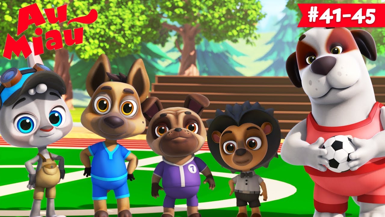 Desenho Infantil em Portugu&ecirc;s 🐶 Au Miau  🐱  N&ordm; do epis&oacute;dio 41-45