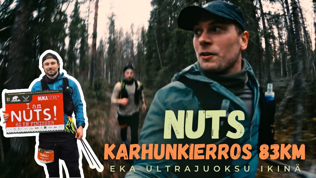 JUOSTIIN EKA ULTRA POLUILLA!?!! | NUTS Karhunkierros 83km 2025 | Atte ja Taneli seikkailee