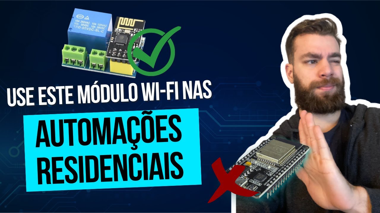 NÃO USE A ESP32 NESTE CASO | MODULO RELÊ ESP01