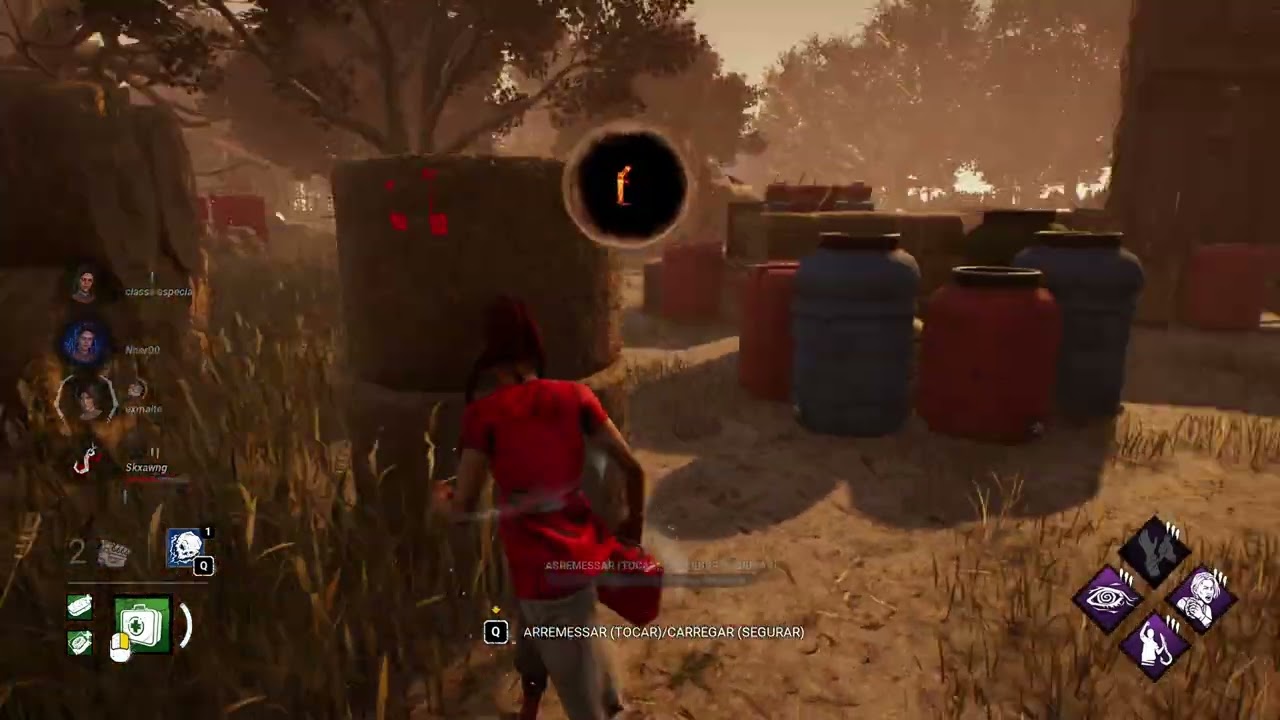 JOGUEI 3 PARTIDAS SEGUIDAS NO DEAD BY DAYLIGHT! DEU RUIM