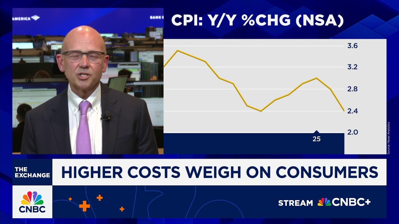 The fundamentals are decelerating for consumer staples, says BofA Securities' Bryan Spillane