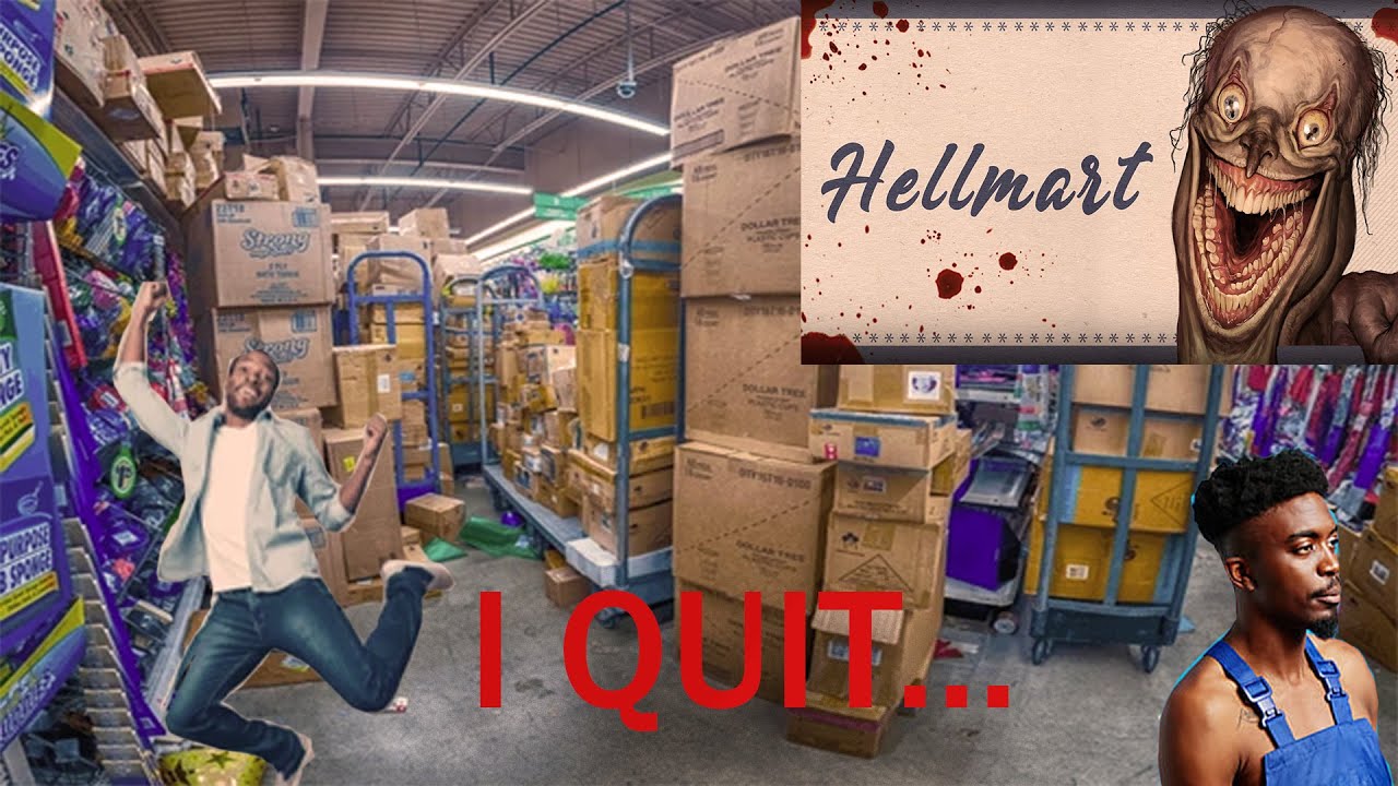 THIS GAME IS TESTING MY WILL!! - HELLMART. PT 1