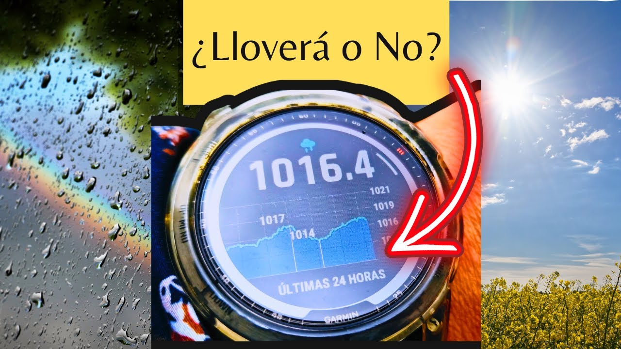 NADIE TE HA ENSEÑADO ESTO: Cómo Leer el Barómetro Digital на Garmin Fenix