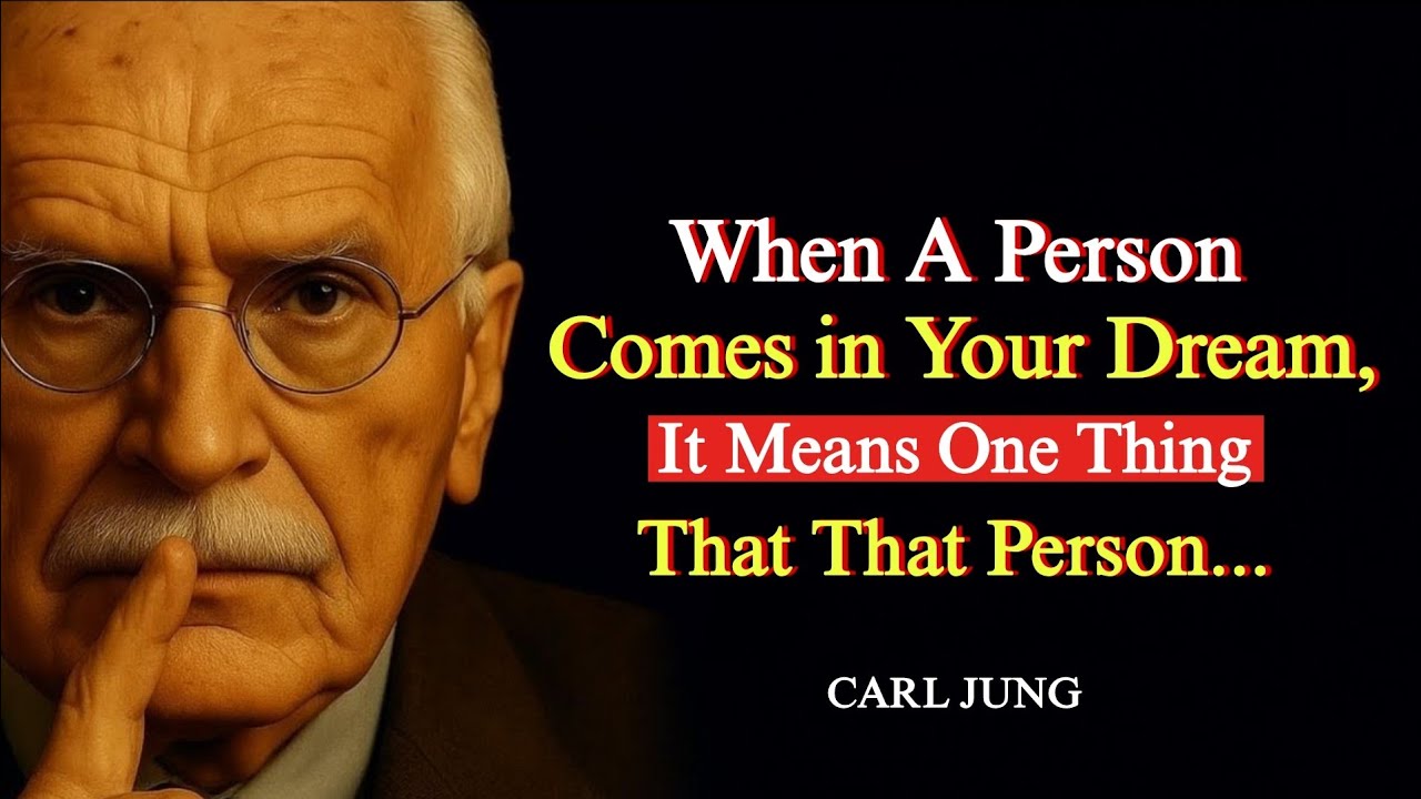 If Someone Keeps Appearing in Your Dreams… Carl Jung Says It Means Something Deep