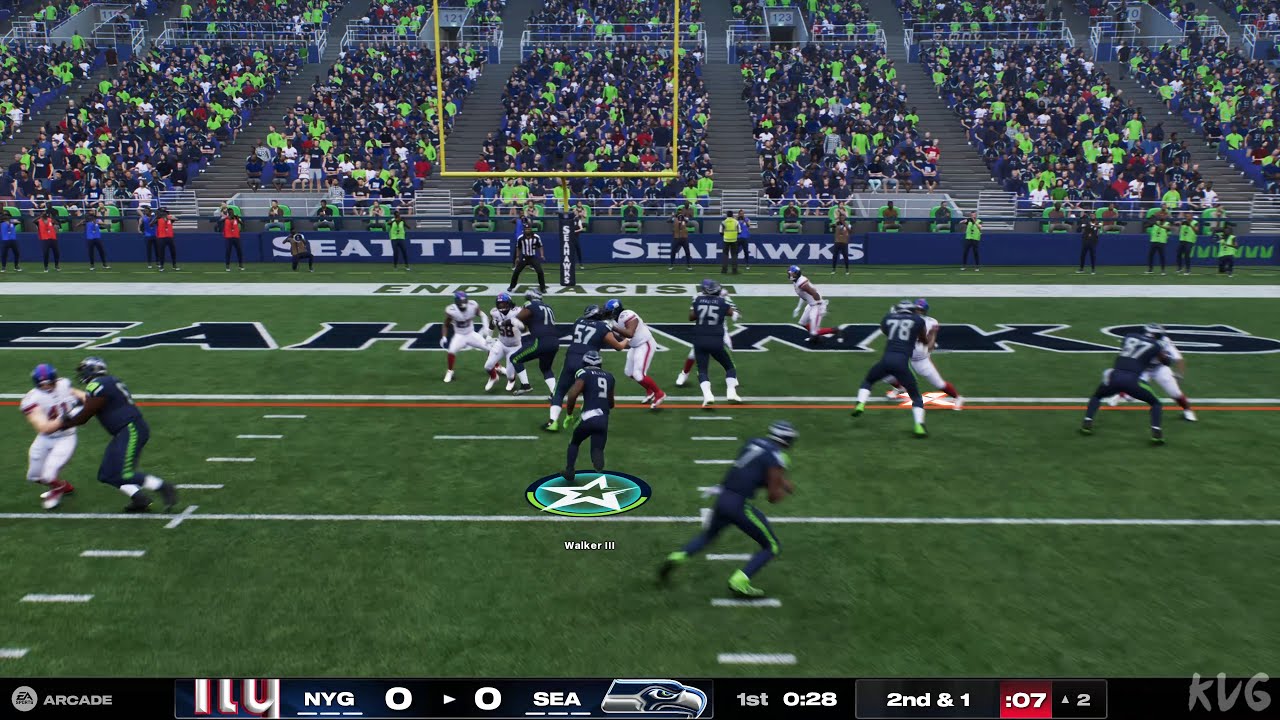 Madden NFL 25 - New York Giants vs Seattle Seahawks - Gameplay (PS5 UHD) [4K60FPS]