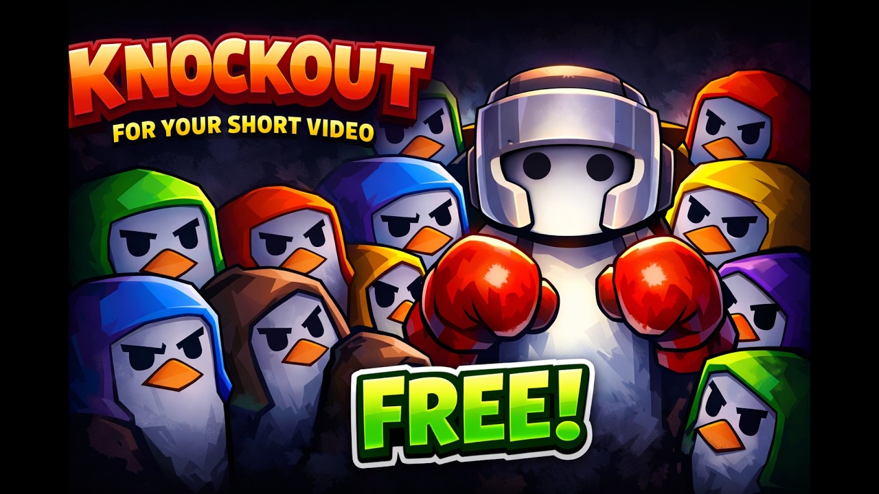 Knockout Raw Gameplay | FREE to Use for Shorts