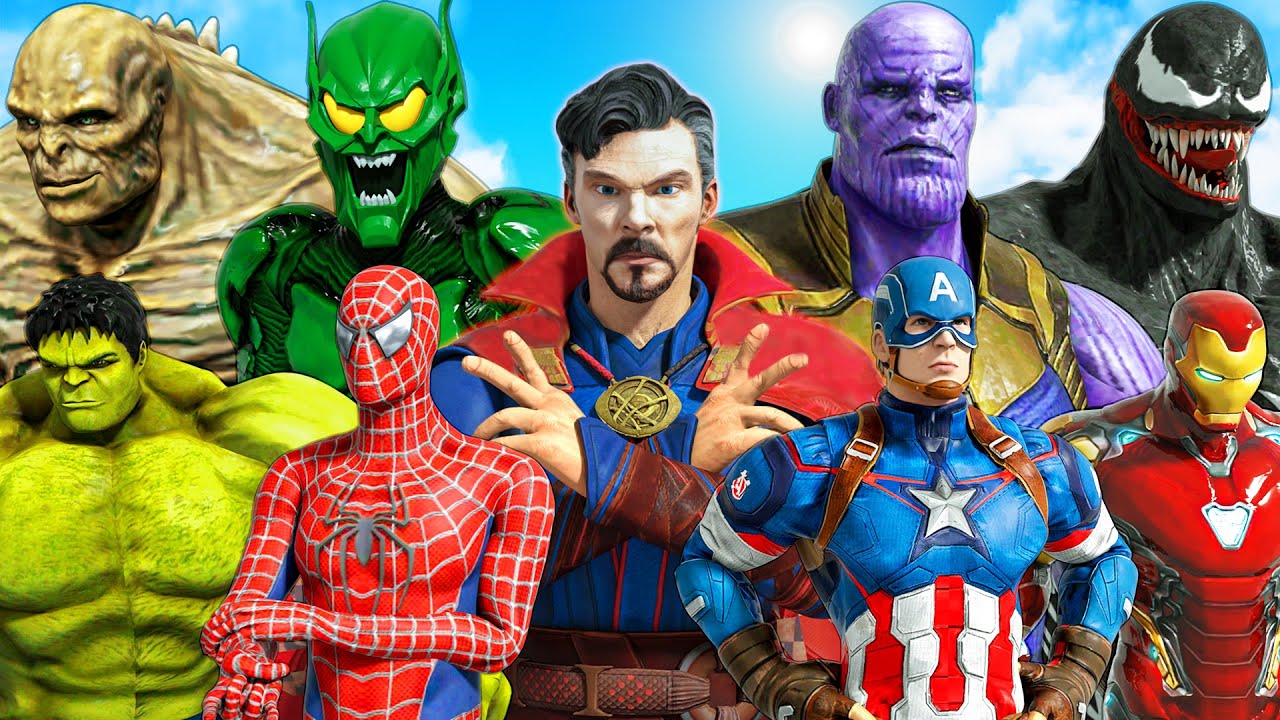 MARVEL ВСЕ СУПЕРГЕРОИ ПРОТИВ ВСЕХ СУПЕРЗЛОДЕЕВ - СУПЕРЭПИЧЕСКИЙ ФИЛЬМ О БИТВЕ