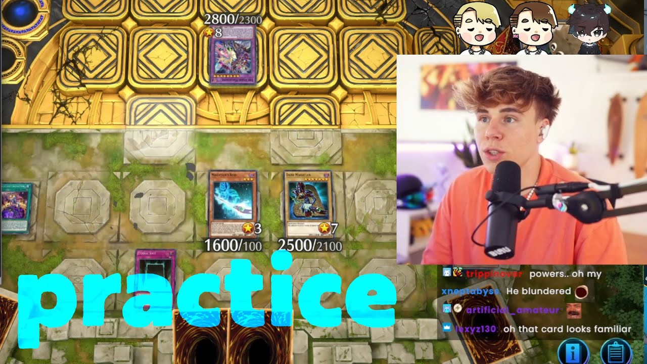 8/12/23 - Blau Practices for an IRL Yu-Gi-Oh! Tournament
