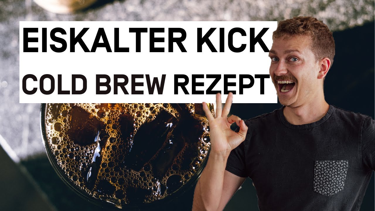 Rezept Cold Brew Coffee - mit dieser Anleitung kannst du kalten Kaffee einfach und lecker machen!