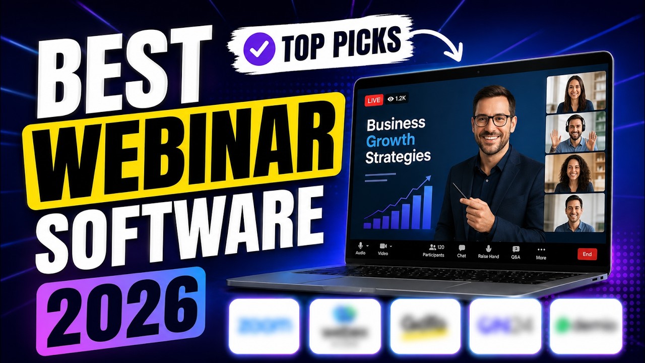 Best webinar software 2026