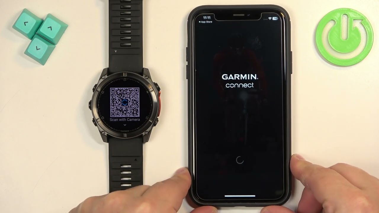 Как подключить умные часы GARMIN Fenix ​​8 51 мм к iPhone