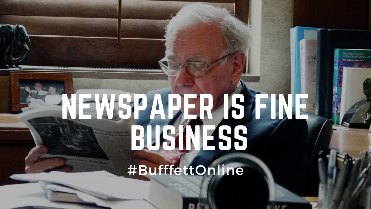Newspapers Is a Fine Business