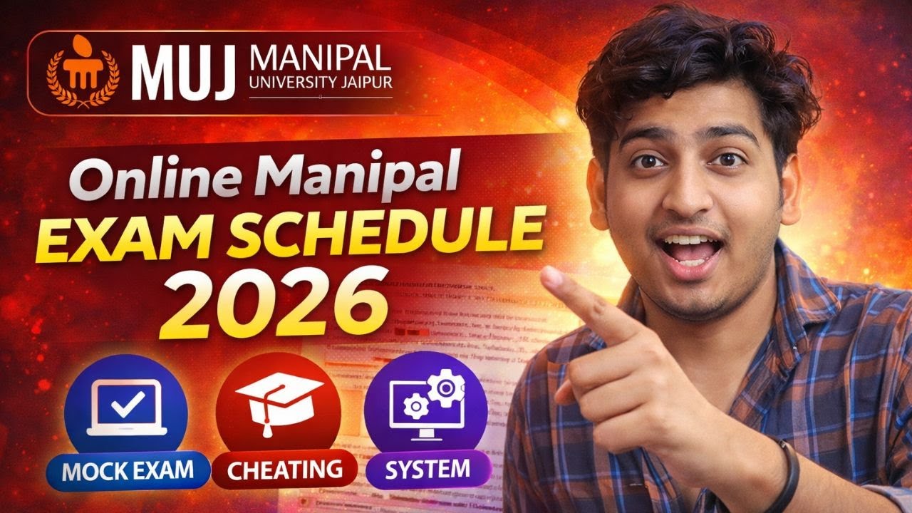 Online Manipal Exam Schedule 2026: Mock Exam, Cheating, System , BCA, BBA, MBA, MA, BCom , MCA& MCom