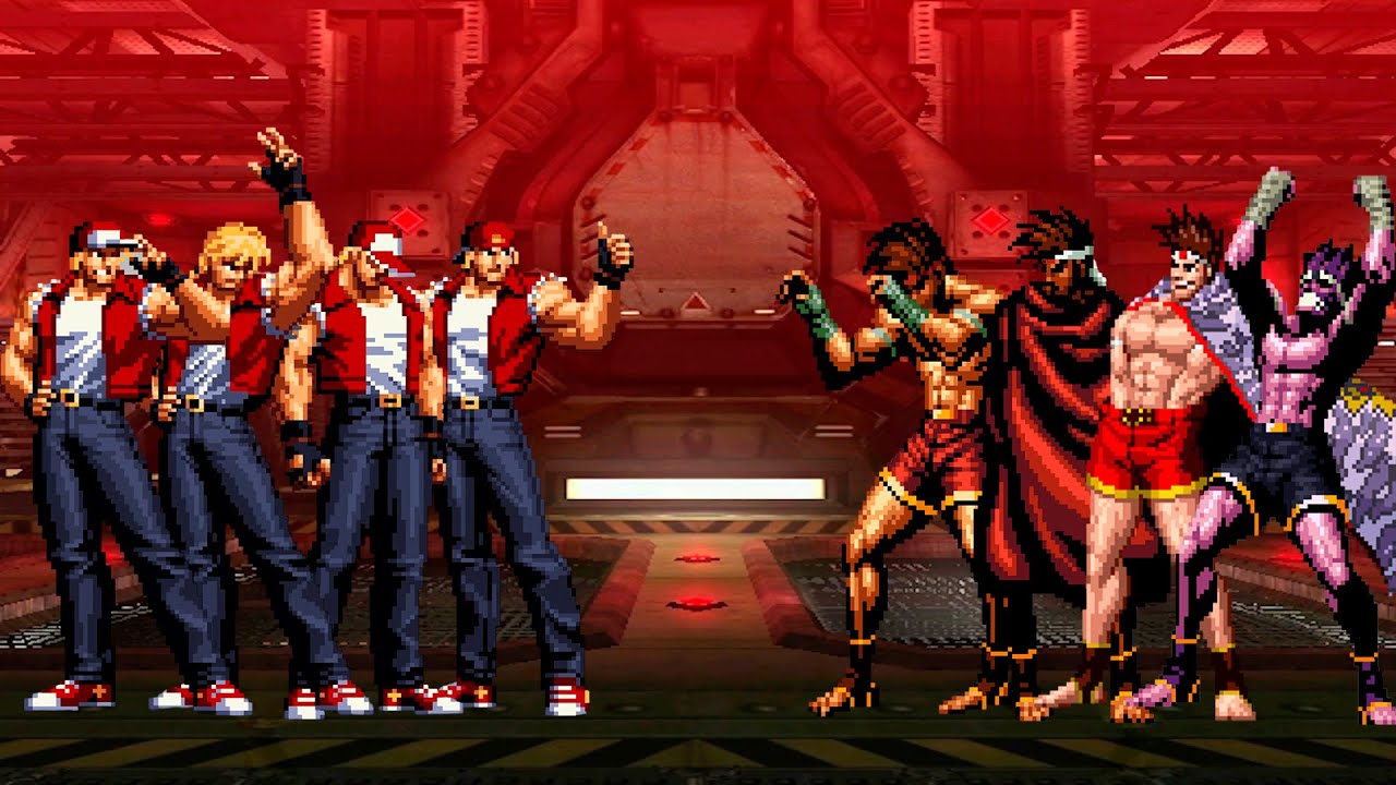 [KOF Mugen] Terry Bogard Team vs Joe Higashi Team
