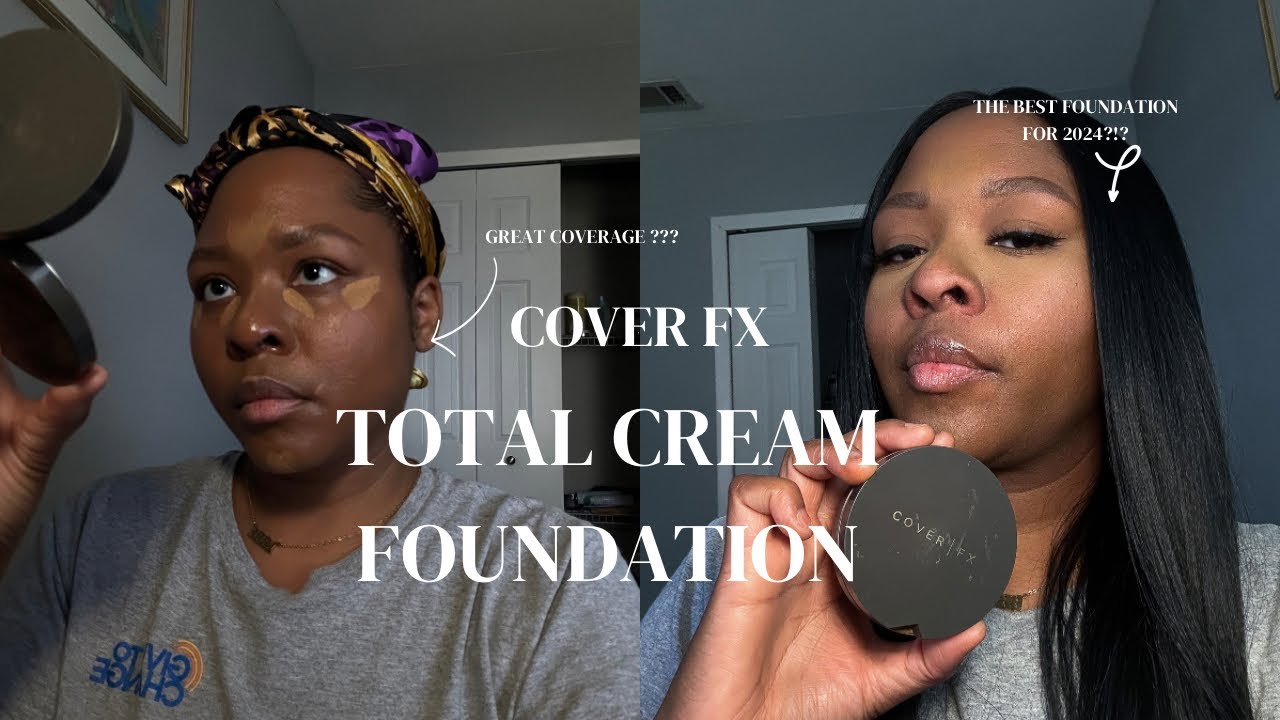 The best foundation for 2024? | Total cover cream foundation by Cover FX | Foundation 