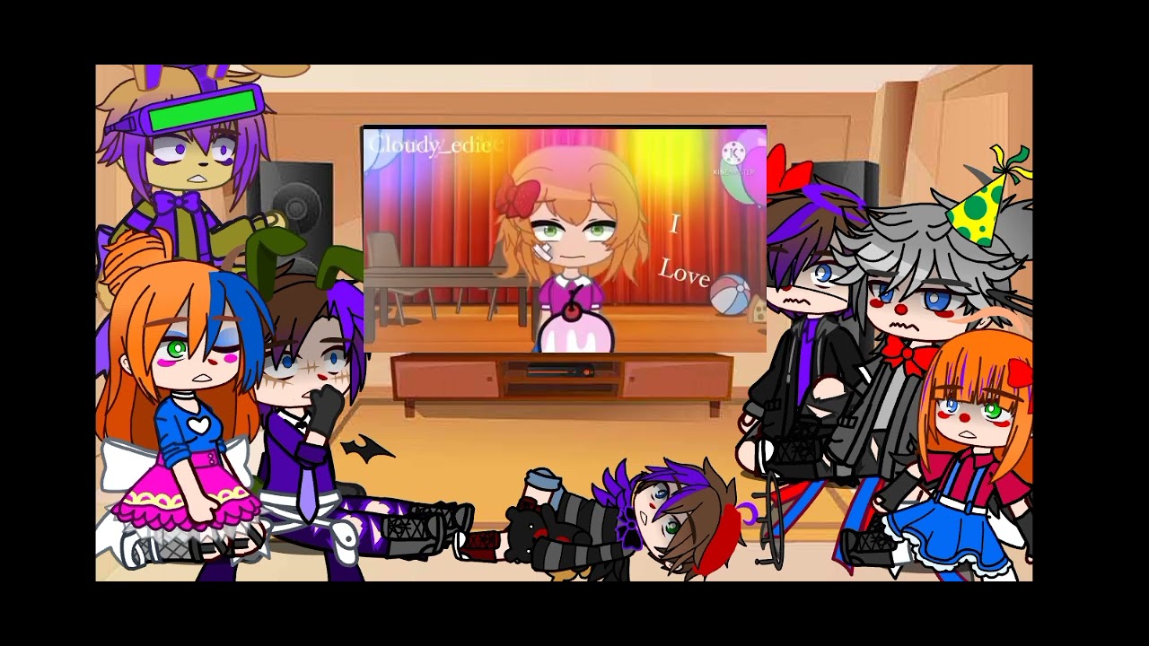 stereotype aftons react to original //my au// #aftonfamily #gachaclub #memes