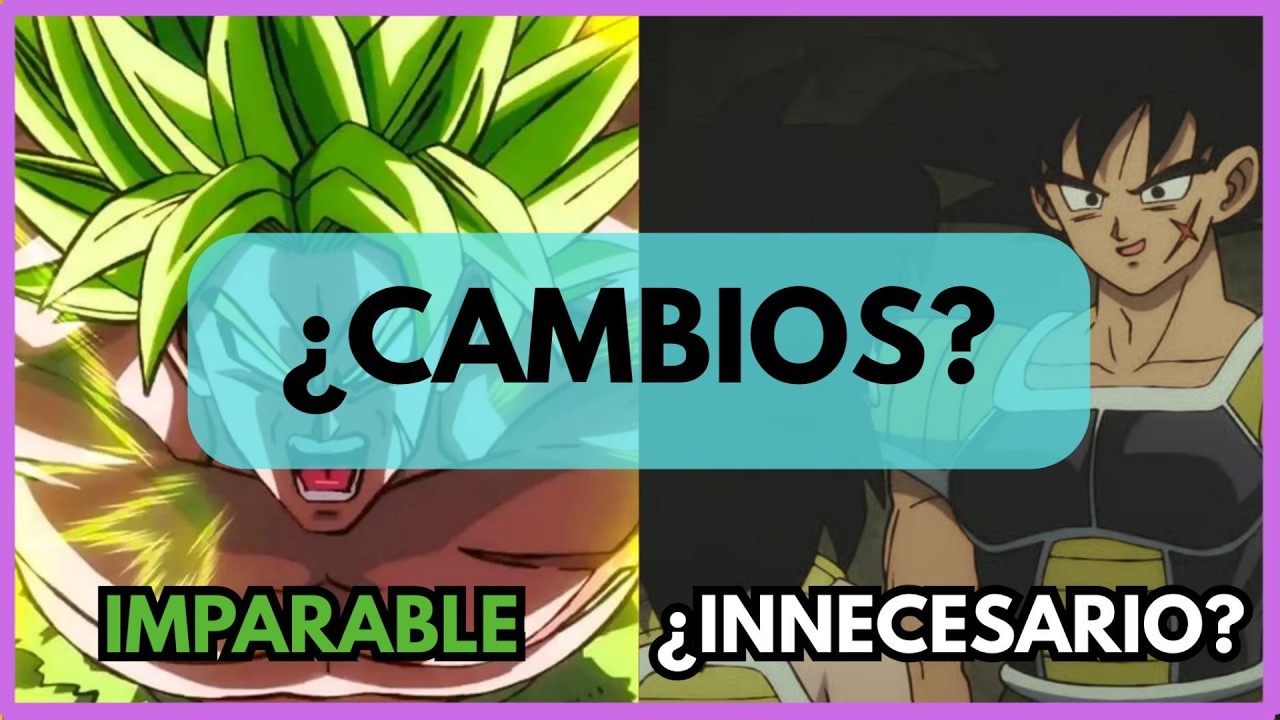 Si el Remake de DBS arruina a Broly, no hay vuelta atrás. Y puede arruinarlo