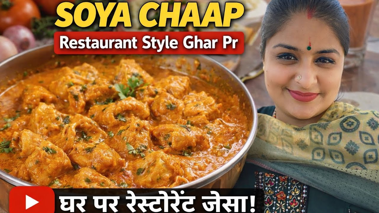 Soya chap recipe/सोया चाप bikul restaurant जैसी अब घर पर hi