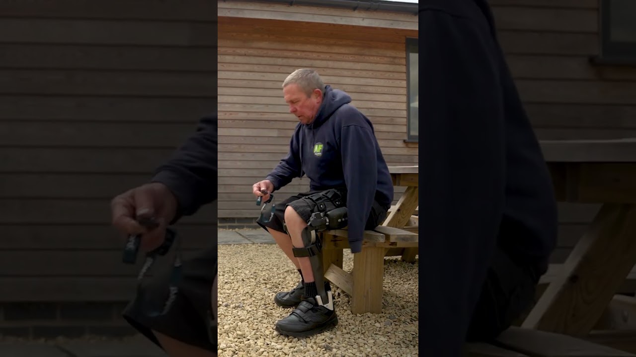 How does Mick use his Tectus KAFO? #limbdifference