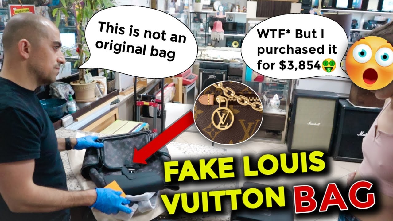 Fake Louis Vuitton? #DesignerScamExposed #FakeLouisVuitton