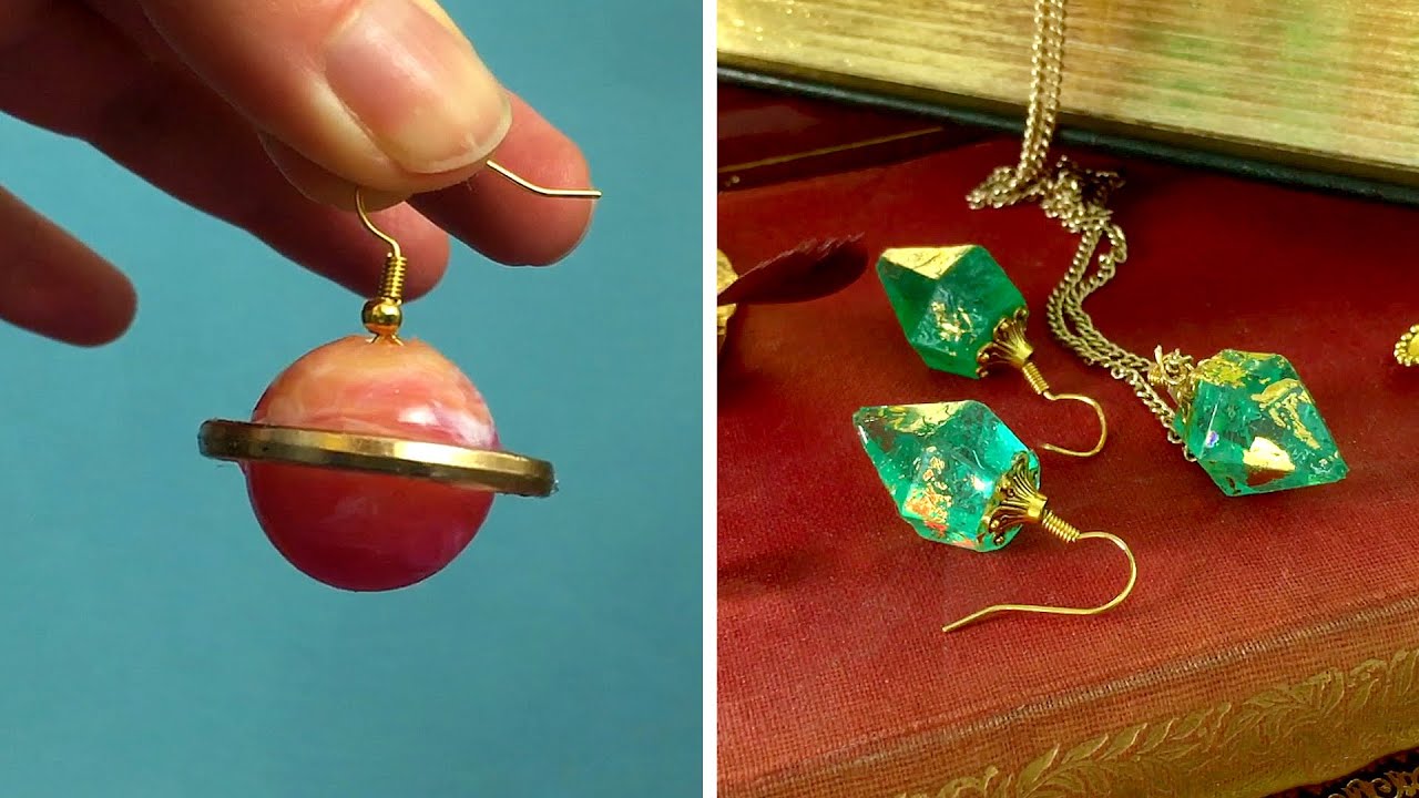 17 Awesome Jewelry and Resin Crafts