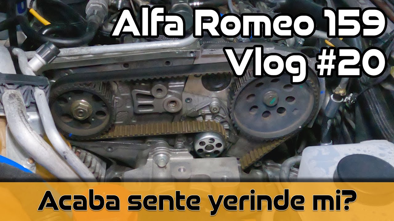 Alfa Romeo 159 1.9 JTDm Proje #Vlog20 - SENTE Acaba yerinde mi? Akşam Akşam Çenem düştü.