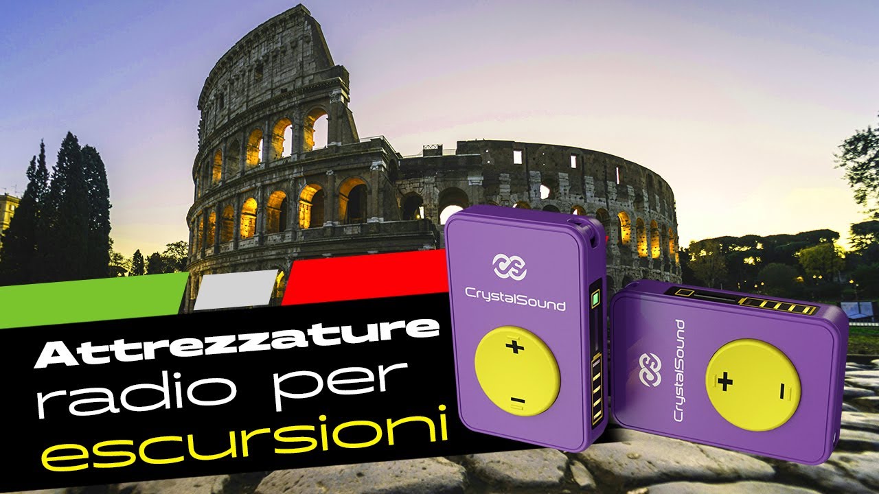 Attrezzature radio per escursioni CrystalSound