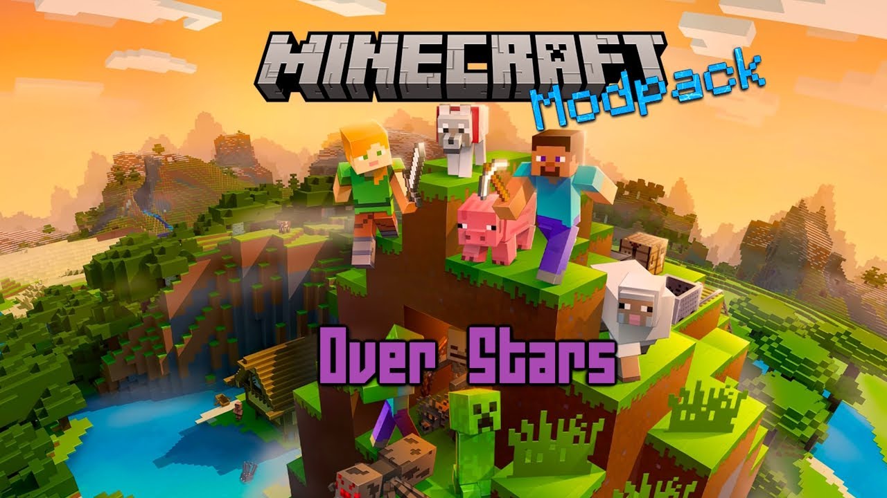 Baby's First Minecraft (Modpack) | Over Stars With Friends #1