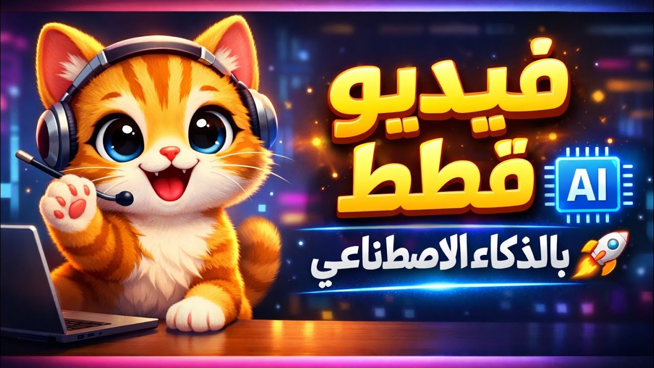 طريقة عمل فيديو قطط بالذكاء الاصطناعي خطوة بخطوة (للمبتدئين)
