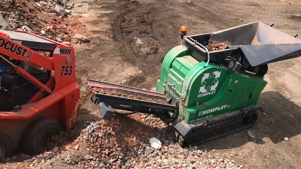 Mobile compact crusher K-JC503