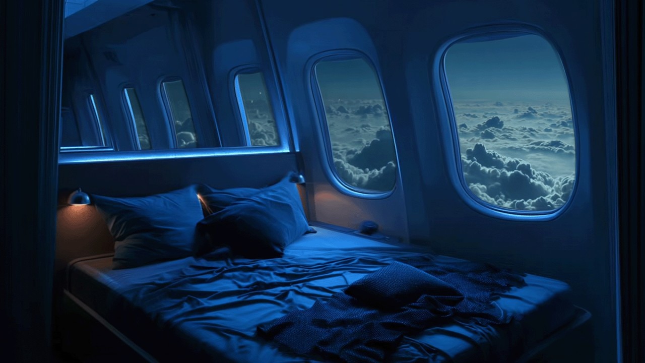 Smooth Airplane Cabin Noise for Deep Focus and Mental Calm
