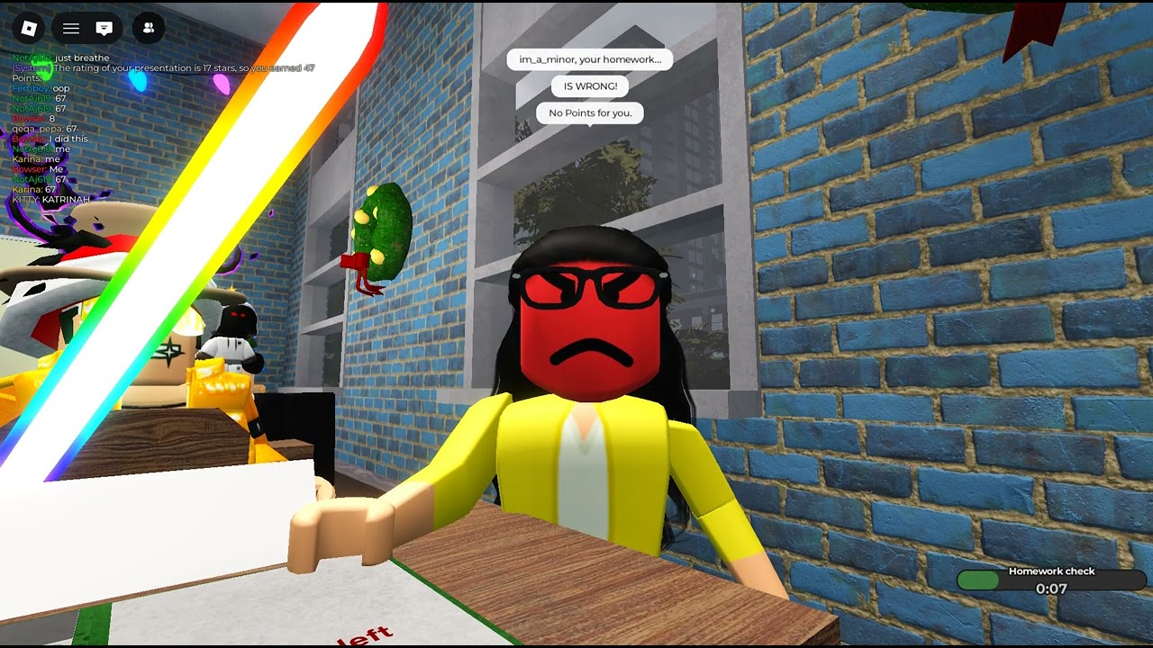 Playing the presentation experience