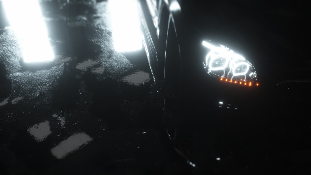 Материал мокрого асфальта в Cinema 4D/Octane Render