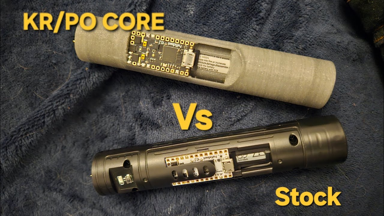 Padawan Outpost and KR sabers core review