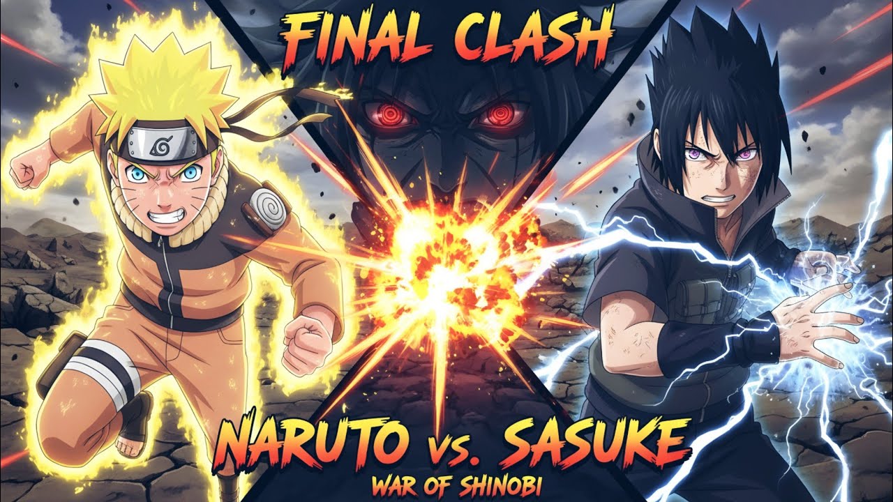 Naruto vs Sasuke Last Fight 💔 Full War Ending | Madara, Kaguya & Final Valley (Hindi Recap) #anime 