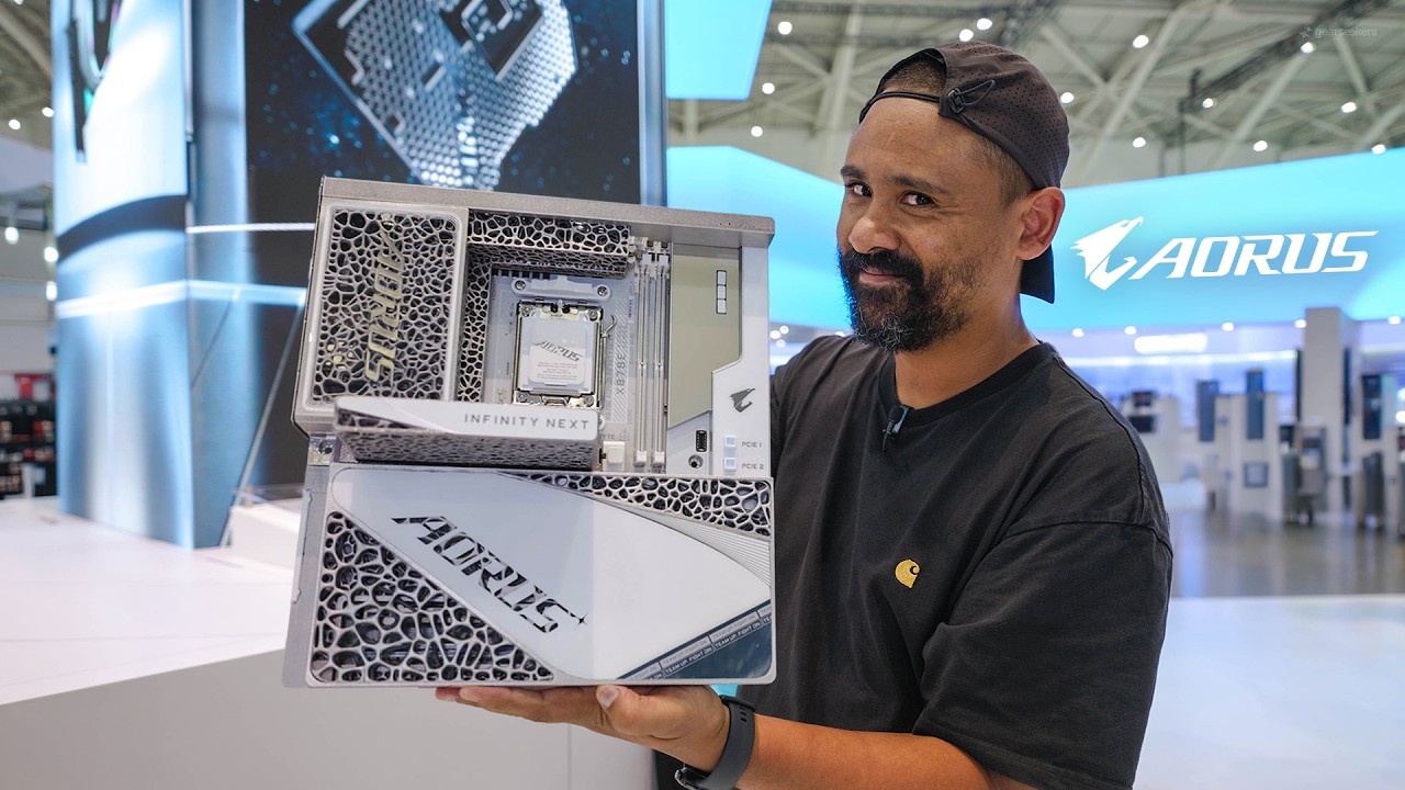 Czy to najbardziej szalona płyta gł&oacute;wna w historii? | Gigabyte - Computex 2026