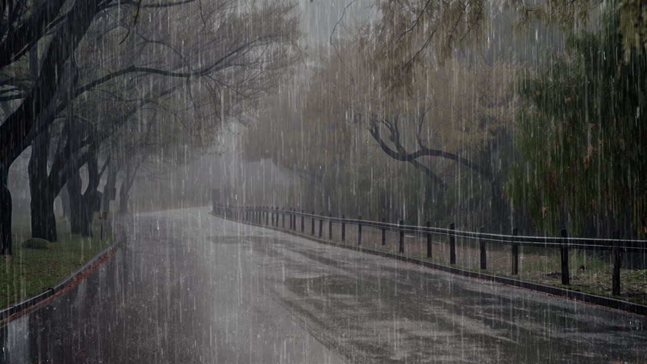 Elimina El Insomnio Y Concilia El Sueño Rápidamente En 6 Minutos - Fuerte Tormenta Con Truenos