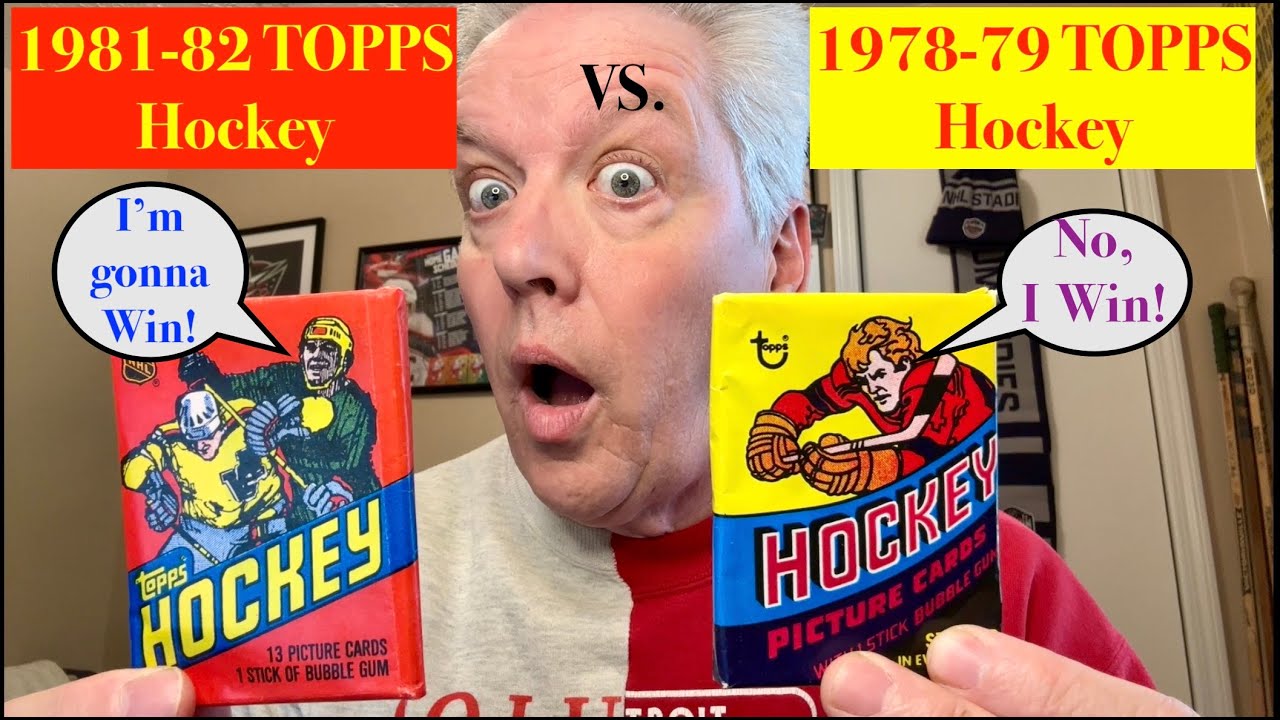 VINTAGE HOCKEY VS. MONTH! 78-79 TOPPS vs. 81-82 TOPPS Hockey Packs! And the winner is? #sportscards