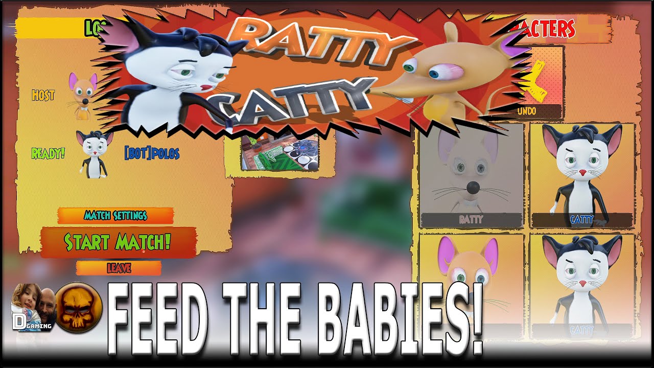 RATTY CATTY EARLY ACCESS FUN GAMEPLAY- DADDY DAUGHTER GAMING