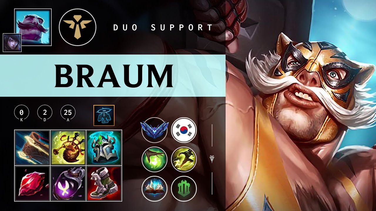 Braum Support vs Seraphine - KR Diamond Patch 26.02