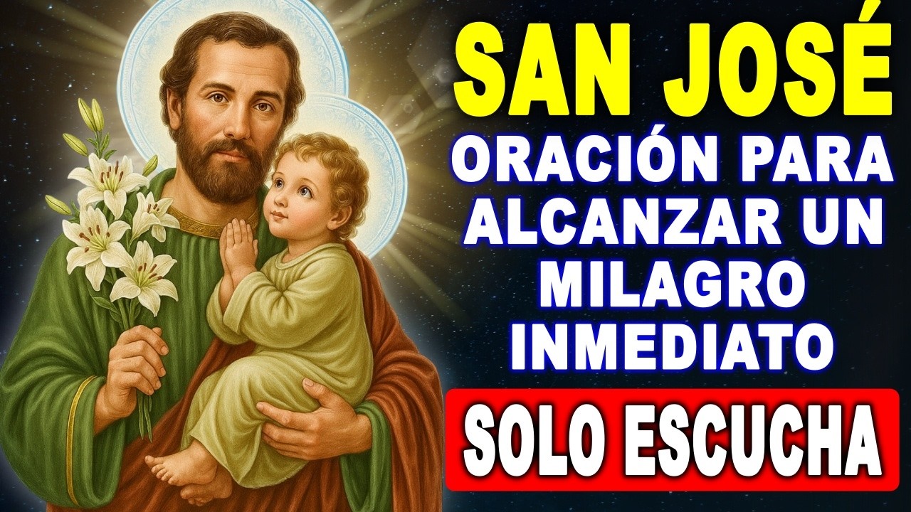🔴 ORACIÓN A SAN JOSÉ PARA SALIR DE LAS DEUDAS Y RECIBIR UN MILAGRO FINANCIERO