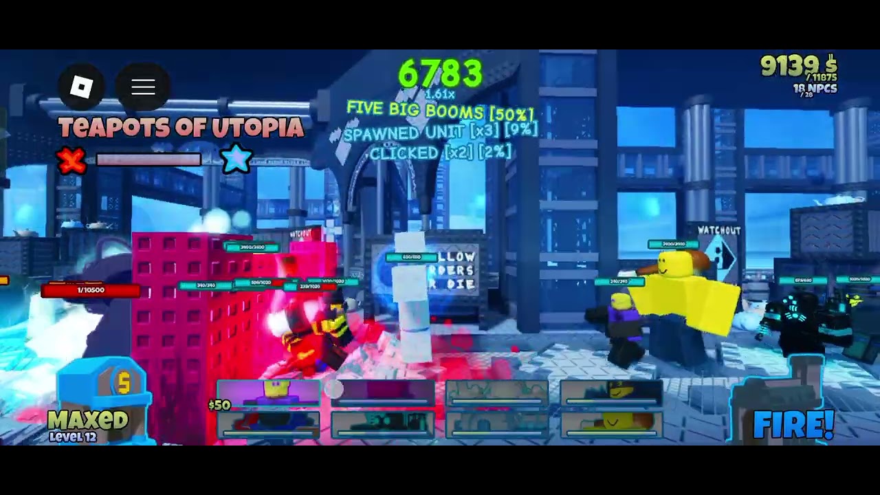 cesus but I enrage him #roblox #thebattlebricks 
